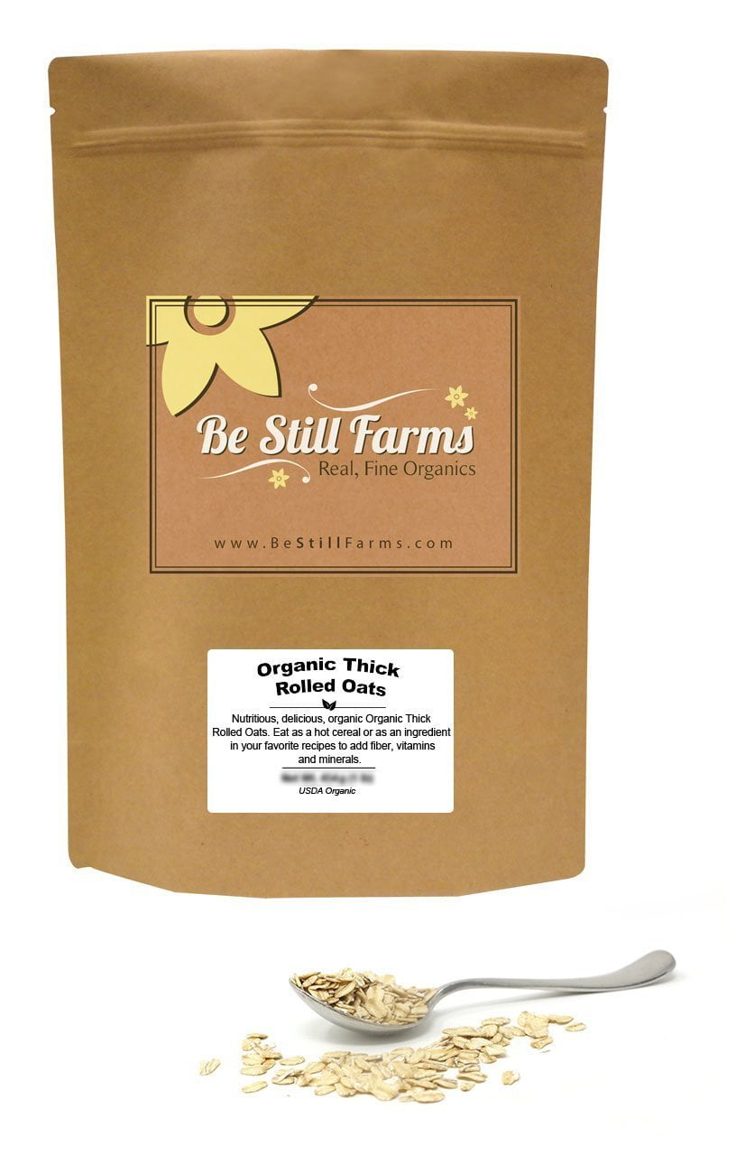 Be Still Farms Organic Thick Rolled Oats (1 Lb) Organic Rolled Oats