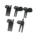 thumbnail image 3 of Moyic 10pcs Fruit Fork Plastic Cake Toothpick Easter Party Pick Decor Box Plate Lunch Accessory Tableware Tool Thanksgiving Fruit Type3 NO3, 3 of 6