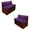 Bat Purple, variant on ZUXONGSY Butterfly Pattern RV Dinette Cushion Covers Set of 4, Breathable Camper Cushion Slipcover Replacement Non-Slip Furniture Protector for RV Camper Car Bench