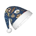 thumbnail image 2 of Bingfone Marine Nautical for Kids Christmas Hat Santa Hat for Boys Girls Teenager for Christmas New Year Xmas Festive Holiday Party Supplies Gifts, 2 of 6