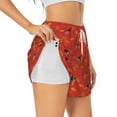 thumbnail image 2 of Haiem German Shepherd Dog Women's 2 in 1 Running Shorts - Lightweight Athletic Workout Gym Yoga Breathable Sports Shorts Liner with Phone Pockets-XX-Large, 2 of 9