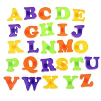 PPgejGEK Stocking Stuffers for Kids Fashion Fridge Magnet Baby Child Toy Educational Alphabet 26 Letters Festival Gift
