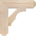 thumbnail image 3 of Ekena Millwork 3 1/2"W x 16"D x 16"H Balboa Craftsman Smooth Bracket, Douglas Fir, 3 of 4