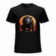 thumbnail image 1 of Powerful Black Lion Graphic Tee Shirt Man Child Enterprising Lion Short Sleeve Top, 1 of 4
