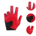 thumbnail image 6 of yotijay Billiards Glove Accessories Snooker Cue Glove for Women Men Training Playing Red, 6 of 8