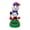 D, variant on Christmas Solar Powered Dancing Figurine, Swinging Head Car Dashboard Decor, Holiday Gift for Desk Window