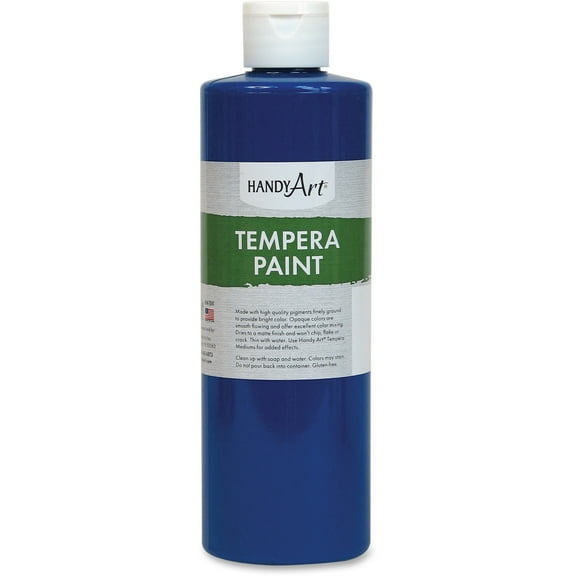 Handy Art Tempera Paint 16oz-Blue