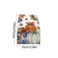thumbnail image 4 of Fall Table Runner,Kitchen Table Decor,Fall Table Runner,Autumn Pumpkin and Leaves Thanksgiving Table Decorations for Indoor Dining Room Kitchen Home Decor(B 6FT), 4 of 6