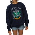 thumbnail image 3 of Harry Potter Girls Slytherin Crest Sweatshirt, 3 of 5
