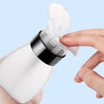 thumbnail image 5 of 250ml Push Down Empty Pump Dispenser Bottle - Refillable Plastic Bottle for Nail Polish, Makeup Remover, Liquid Storage, Leak-Proof, Premium Spring, Travel Friendly, Home Use, 8.8 Makeup Organizers, 5 of 7