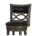 thumbnail image 4 of New Classic Furniture Manchester 29" Wood Bar Stool in Olive Gray/Black, 4 of 6