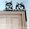 thumbnail image 3 of Craftnamesign Tennis Metal Door Corner Sign, Door Corner Decoration, 3 of 4