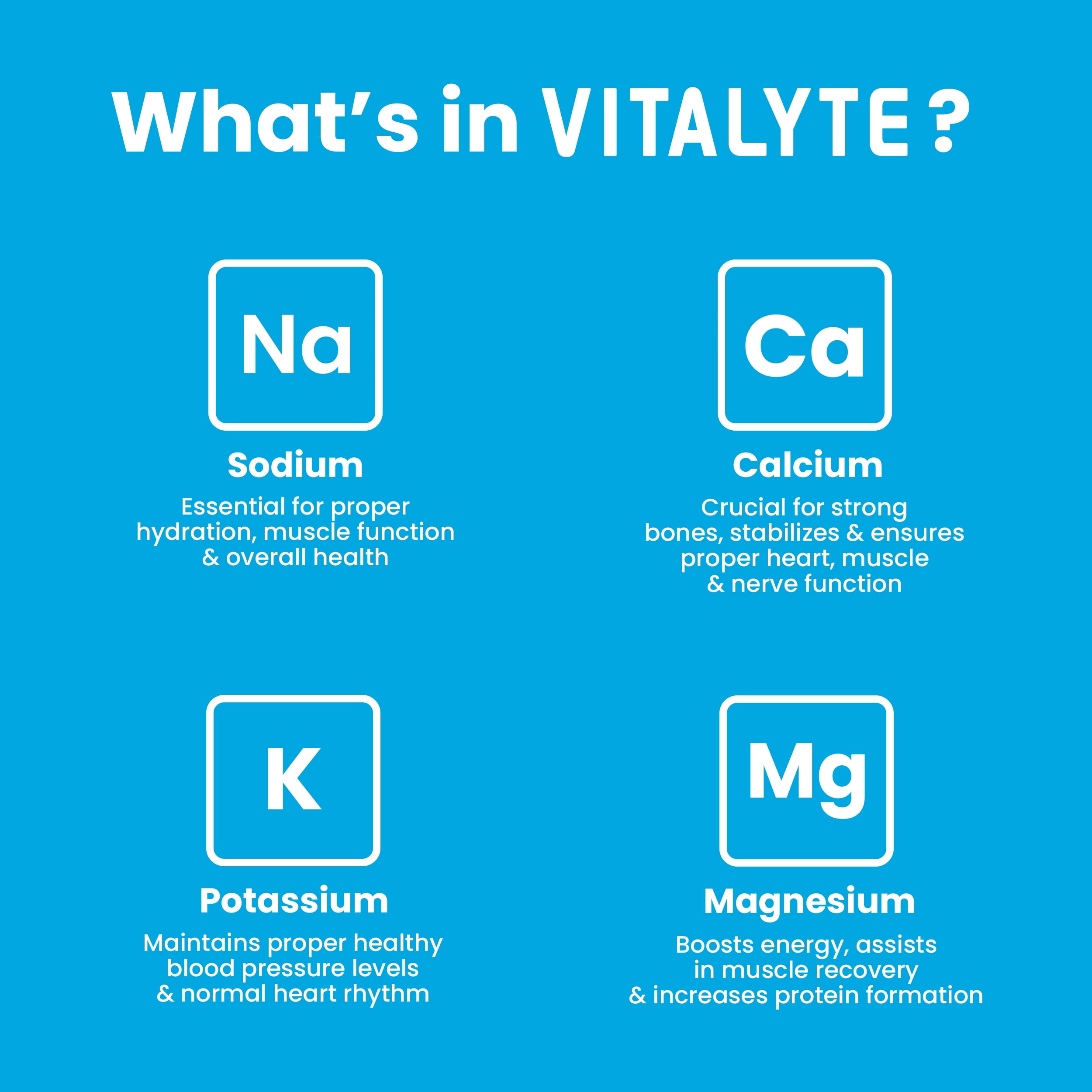 Vitalyte Cool Citrus Electrolyte Powder Packets Mix, Isotonic Hydration, 25 Single Serving Stick Packet