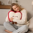 thumbnail image 4 of Fruit Plush Pillow Soft Stuffed Fruit Cushion Handcrafted Squishable Fruit Plushie Use as Home Sleep Companion or Indoor Space Decor Ideal Present for Family Daily Use and Holiday Gifting, 4 of 7