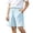Sky Blue, variant on Toddler Girls' Cargo Bermuda Shorts Kids Athletic Shorts Sports Capri Pants for Boys Sun Summer Casual Shorts with Pockets 4-14 Years