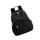 thumbnail image 3 of Mochila clásica básica, mochila para mujer, bolso de mano de almacenamiento, bolso de hombro portátil informal, mochila de viaje para ir de compras y negro, 3 of 8