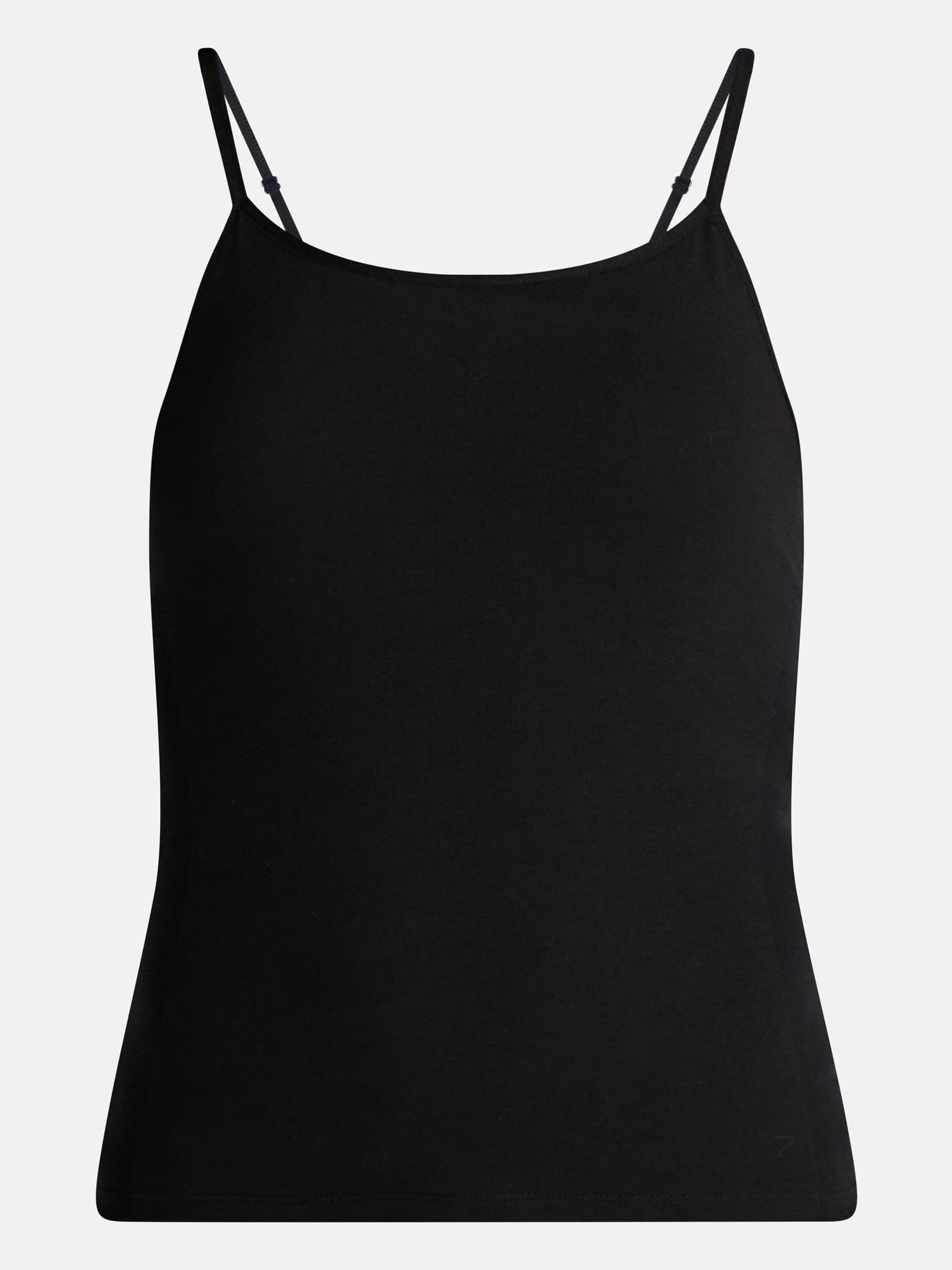 No Boundaries Cropped Cami Top with Shelf Bra, Women's XXS-XXL