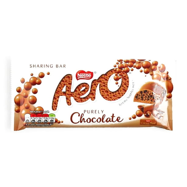 Nestle Aero Giant Bubbly Milk Chocolate Bar 22 29 Oz Each 3 Items Per Order Not Per Case Walmart Com Walmart Com