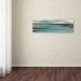thumbnail image 3 of Trademark Fine Art 'Gilded Storm II Teal Grey Crop' Canvas Art by Chris Paschke, 3 of 3