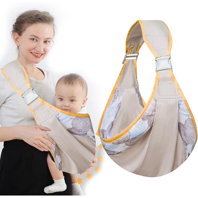 Portabebés multifuncional para recién nacido, portabebés desde el nacimiento, portabebés desde el nacimiento, para bebés de 0 a 36 meses, niños pequeños de hasta 20 kg, gris