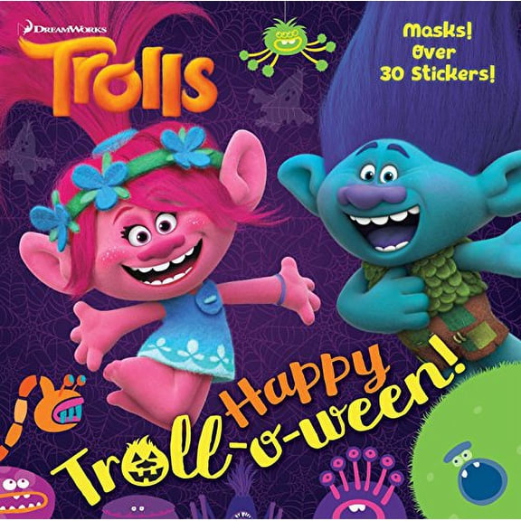 Pre-Owned Happy Troll-o-Ween! (Dreamworks Trolls) Paperback