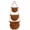 Brown, variant on HonorHut Boho Style Handwoven Rope Hanging Basket 3-Tier Detachable Storage Organizer Wall Fruit Basket for Kitchen Bathroom Bedroom Brown