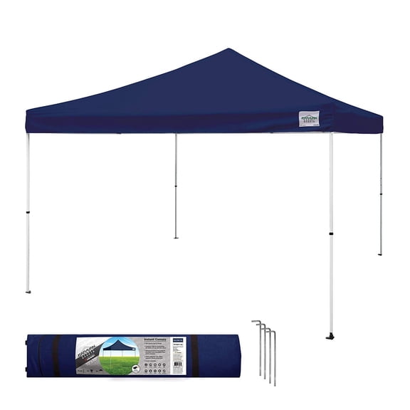 Caravan Canopy Sports 21208100060 12' x 12' Navy Blue M-Series Pro Straight Canopy
