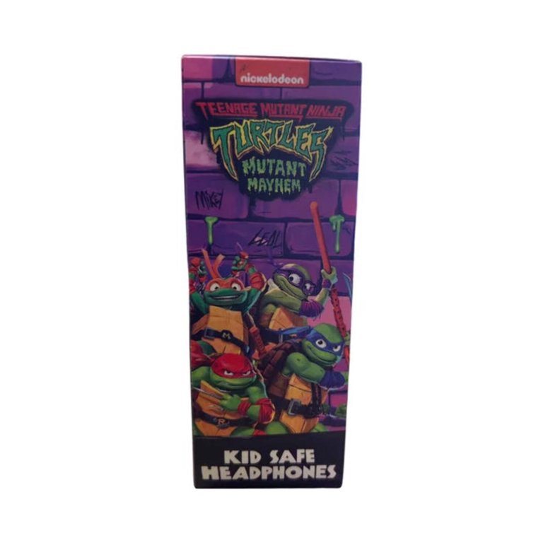 Nickelodeon Teenage Mutant Ninja Turtles Kid Safe Headphones with