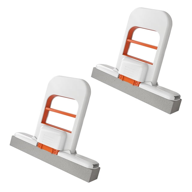Mini trapeador de escritorio plegable con diseño de absorción de agua, uso con una sola mano, mini trapeador de esponja de limpieza portátil