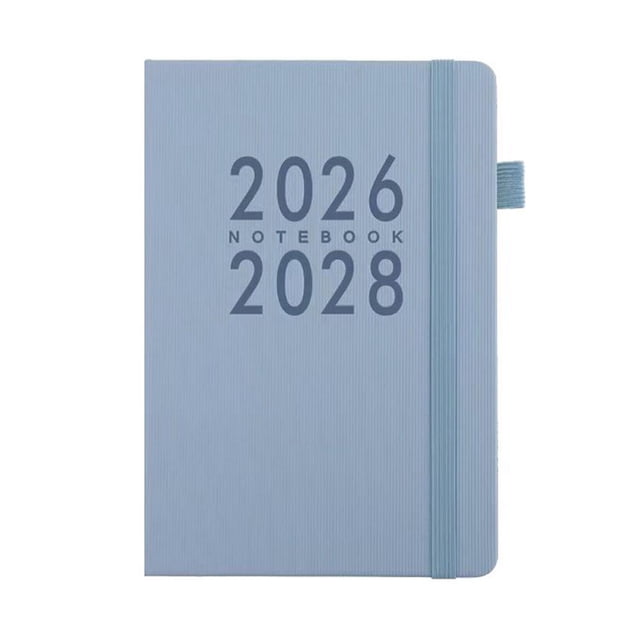 Schedule Book Monthly Planner Notebook 2026-2028 Jan To Dec Softcover With Elastic Diary Writing Pen Minimalist Design