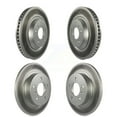 thumbnail image 1 of Genius Front Rear Coated Disc Brake Rotors Kit for Car 2006-2011 Buick Lucerne Cadillac DTS KG-100728, 1 of 9