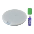 thumbnail image 1 of Raqueta de tenis de mesa, almohadilla de corte de goma, herramienta giratoria de diámetro 22cm, paletas de Pong antideslizantes, herramienta de, 1 of 9