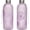 Dandelion Purple, variant on 32oz 1 Liter Clear Water Bottle with Time Marker, Leaf Design, Durable Plastic, , with Measurement Markings for Fitness and Outdoor Activities (Color: Green)