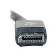 thumbnail image 5 of C2G 6ft Ultra High Definition DisplayPort Cable with Latches - 8K DisplayPort Cable - M/M - DisplayPort cable - DisplayPort (M) to DisplayPort (M) - 6 ft - black, 5 of 5