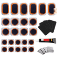 thumbnail image 2 of Bike Tire Kits Inner Tube Puncture Patch Kits 24 PCS Vulcanizing Metal Rasp For Inflatable Dinghies ATVs BMX And Motorcycles, 2 of 6