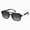 Black/Gradient Gray, variant on Aviator Sunglasses for Women Men Fashion Square Womens Sunglasses UV400 Protection Shades(Amber/Gradient Brown)