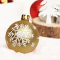 thumbnail image 3 of Paquete de 41 adornos de bolas de Navidad, juego de bolas de Navidad pintadas con estrellas, árbol de Navidad, boda, decoración de fiesta, 3 of 5