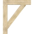 thumbnail image 3 of Ekena Millwork 6"W x 38"D x 46"H Traditional Block Rough Sawn Bracket, Douglas Fir, 3 of 4