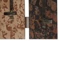 thumbnail image 3 of Zingz & Thingz 22.75" Black and Brown Contemporary Wine Rack, 3 of 4