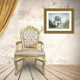 thumbnail image 3 of Villa, Mlli 32x25 Gold Ornate Wood Framed with Double Matting Museum Art Print Titled - Single Church, 3 of 4