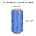 thumbnail image 2 of Unique Bargains 186 Yards 210D/1mm Leather Sewing Thread Polyester Waxed Cord, Sapphire Blue, 2 of 5