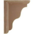 thumbnail image 3 of 3"W x 5"D x 7"H Hamilton Traditional Wood Vintage Decor Bracket, Weathered Brown, 3 of 6