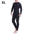 thumbnail image 2 of Trajes de buceo Traje de buceo Manga larga Pantalones largos Protección UV Traje de surf para buceo Snorkeling Surfing Natación en agua fría Negro Hombre XL 5mm Scienceny OD003704-05, 2 of 7