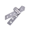 thumbnail image 3 of ETHZZLE 1Pc Square Silver Hinges Swivel Door Pivot for Home Use Furniture Rotation Shaft 3mm Thickness, 3 of 8