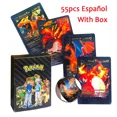 thumbnail image 1 of New Spanish Version Cards Flash Card GX VMAX Hologram Game Battle Gold Silver Black Children's Collectible Card Toy Gift, 1 of 5