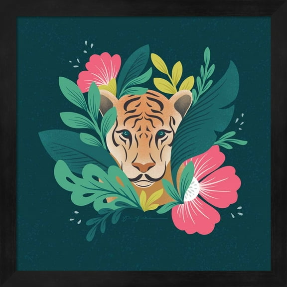 Great Art Now Lush Life IV by Gia Graham, Framed Wall Art, 13.25W x 13.25H