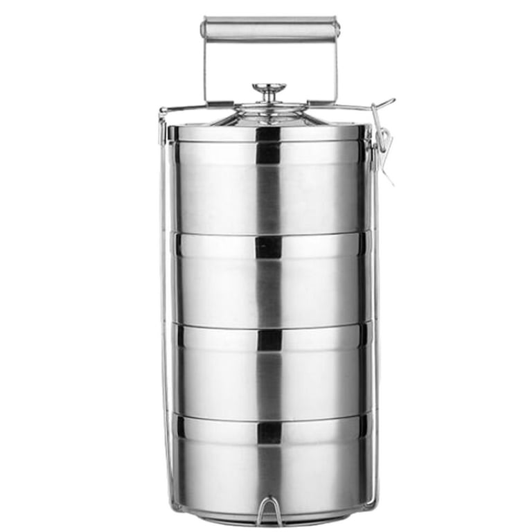 Stainless Steel Insulated Lunch Box Bento Tiffin Travel