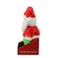 thumbnail image 7 of Northlight 12" Animated Tickle 'n Laugh Santa Claus Plush Christmas Figure, 7 of 7