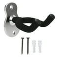 thumbnail image 1 of Guitar Wall Mount Hanger, Accessory Display Bracket Instrument Hook Holder Metal With Screw For Ukulele For Studio Room For Violin, 1 of 8