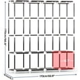 thumbnail image 2 of Clothes Organizer with 4 Hanging Rods Portable Closet Wardrobe Non-Woven Fabric Cover Large Capacity Storage for Bedroom and Living Room Black 67 W x 17 D x 67 H, 2 of 7